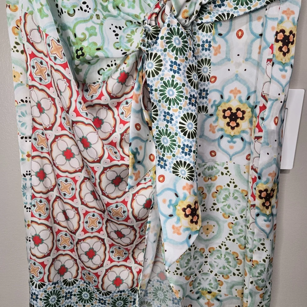 Zara Multicolor Patterned Women's Skirt - Picture 3 of 9